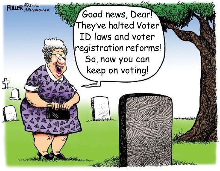 Voter Fraud Cartoon